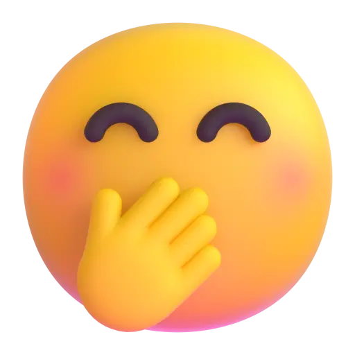 Face With Hand Over Mouth