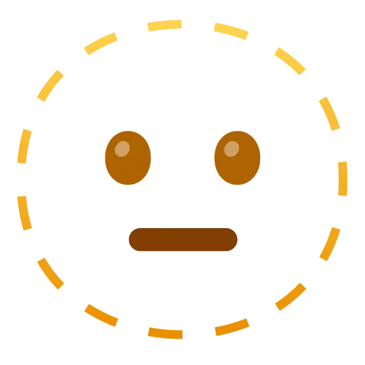 Dotted Line Face