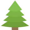 Emoji örökzöld fa 🌲 image - EmojiTwo style