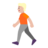 Person Walking: Medium-Light Skin Tone