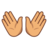 Open Hands: Medium Skin Tone