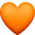 Cuore arancione