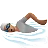 Person Swimming: Medium Skin Tone