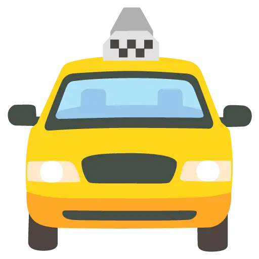 Oncoming Taxi