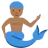 Merman: Medium-Dark Skin Tone