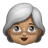 Old Woman: Medium Skin Tone