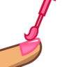 Nail Polish: Medium Skin Tone Emoji 💅🏽 image - Emojidex style