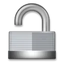 Cadenas ouvert