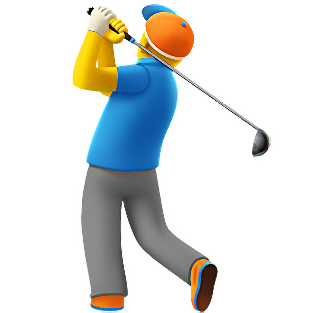 Man Golfing