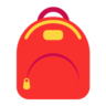 Emoji Școala Satchel 🎒 image - Microsoft Classic 2D style