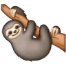 Sloth Emoji 🦥 image - Samsung style