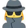 Woman Detective Emoji 🕵️‍♀️ image - Twitter / X (Twemoji) style