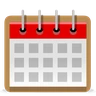 Emoji Calendario a strappo 📆 image - Skype style