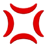 Anger Symbol Emoji 💢 image - Apple style