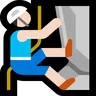 Man Climbing: Light Skin Tone Emoji 🧗🏻‍♂️ image - Microsoft Windows 10 Segoe UI Emoji style