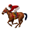 Horse Racing: Medium-Dark Skin Tone Emoji 🏇🏾 image - Huawei Harmony OS style