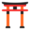 신사 Emoji ⛩ image - Microsoft Classic 2D style