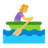 Woman Rowing Boat