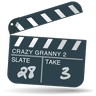 Clapper Board Emoji 🎬 image - Skype style