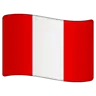 Flag: Peru Emoji 🇵🇪 image - WhatsApp style