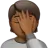 Person Facepalming: Medium-Dark Skin Tone