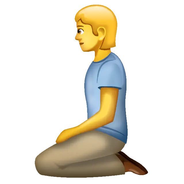 Person Kneeling