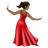 Woman Dancing: Medium-Dark Skin Tone