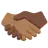 Handshake: Medium-Dark Skin Tone, Dark Skin Tone