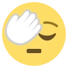 Cara palma Emoji 🤦 image - EmojiTwo style