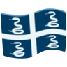 Flag: Martinique Emoji 🇲🇶 image - Facebook Messenger (2016) style