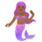 Mermaid: Medium-Dark Skin Tone