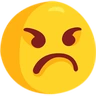 화난 얼굴 Emoji 😠 image - Facebook Messenger (2016) style