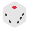 Game Die Emoji 🎲 image - Tossface style