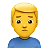 Man Frowning