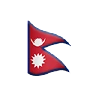 Flag: Nepal Emoji 🇳🇵 image - Apple style