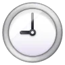 Mostrador de relógio nove horas Emoji 🕘 image - Samsung style