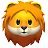 ライオンの顔
