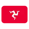 Flag: Isle Of Man Emoji 🇮🇲 image - Tossface style