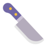 Hocho Emoji 🔪 image - Microsoft Classic 2D style