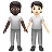 People Holding Hands: Dark Skin Tone, Light Skin Tone