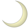 Emoji Luna crescente 🌙 image - Emojidex style