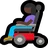 Woman In Motorized Wheelchair: Dark Skin Tone