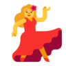 Emoji Ballerino 💃 image - Microsoft Classic 2D style