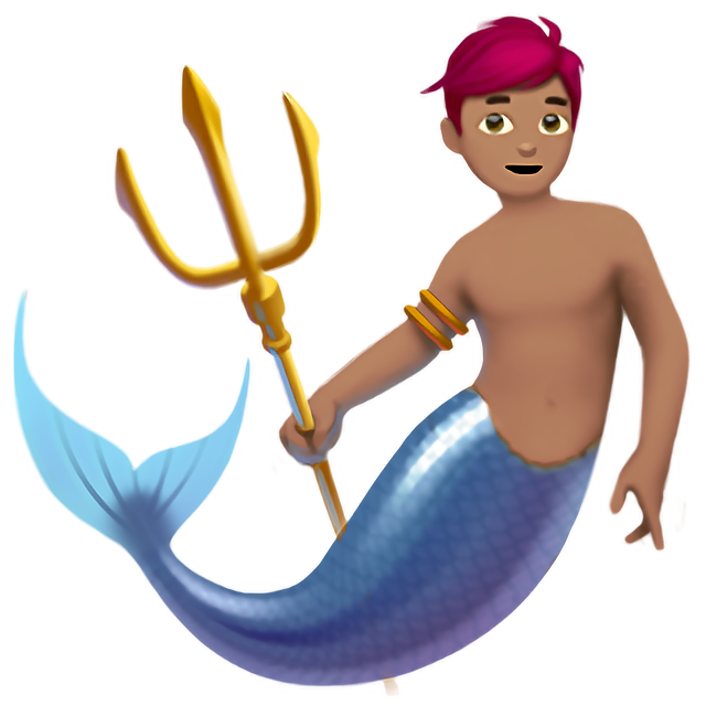 Merman: Medium Skin Tone
