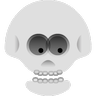 头骨 Emoji 💀 image - Skype style