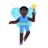Man Fairy: Dark Skin Tone