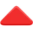 Yukarıyı gösteren kırmızı üçgen