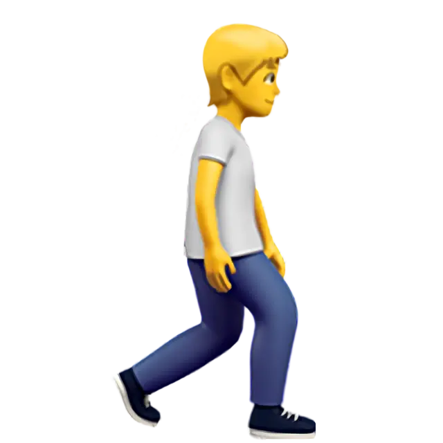 Person Walking Facing Right