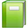 Livro Verde Emoji 📗 image - Samsung style