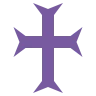 Cruz siríaca ocidental ♰ image - EmojiTwo style